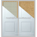 4 Panel Solid Core White Painted Moulded Door Slab